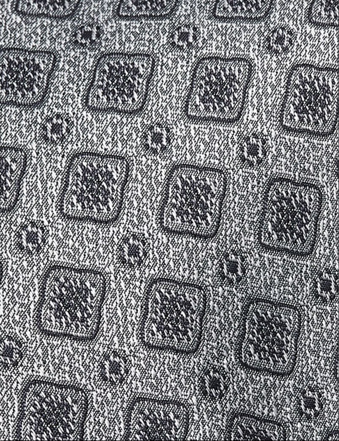 Hawes & Curtis Silver Geo Textured 1913 Tie