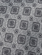 Hawes & Curtis Silver Geo Textured 1913 Tie