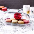 Glass Butter Dish with Cover