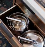 Joseph Joseph Space Steel Folding Handle 6-Piece Cookware Set