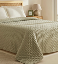 Karaca Home Breezy Bedspread – Sage Green