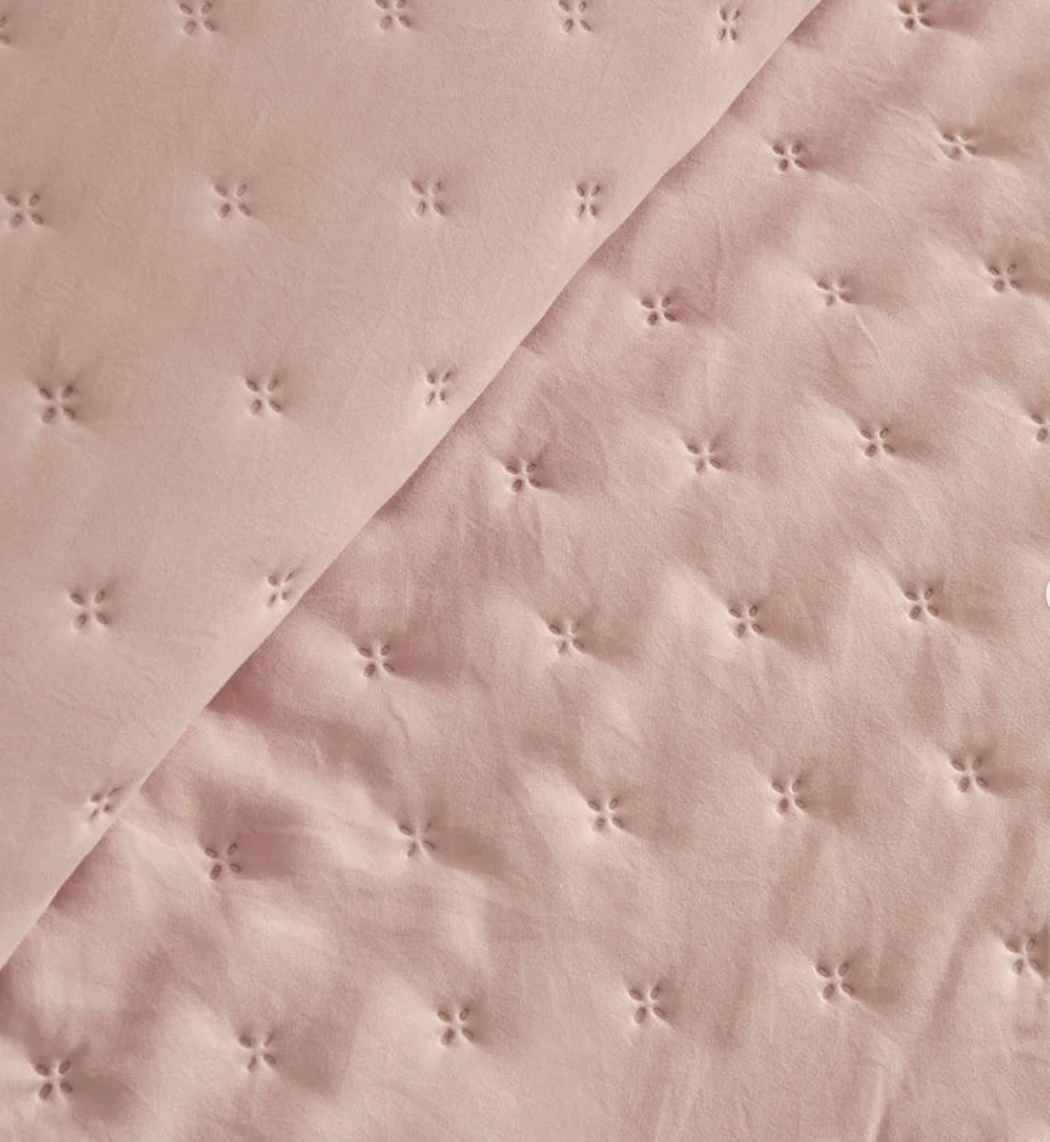 Karaca Home Breezy Bedspread – Powder Pink