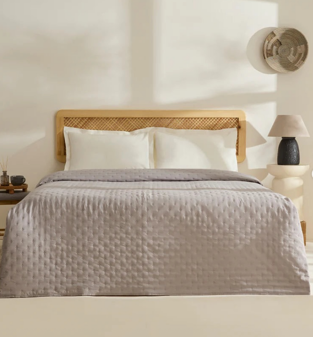 Karaca Home Breezy Bedspread – Grey