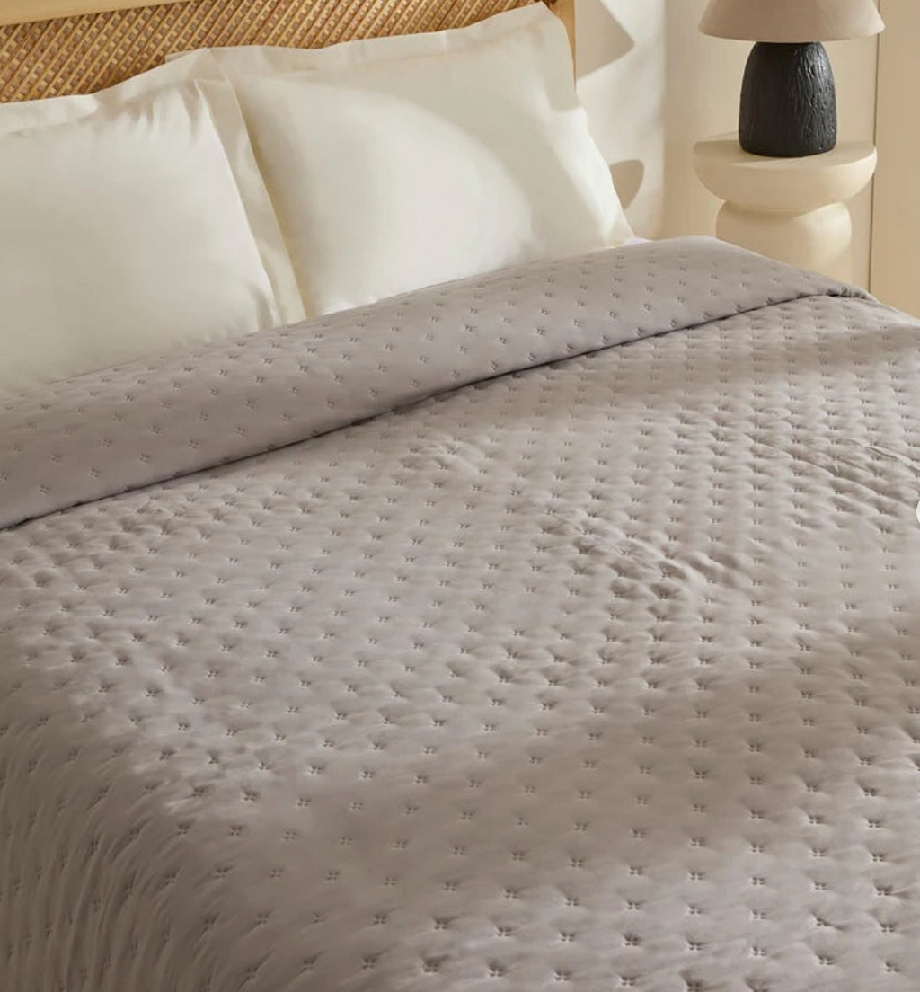 Karaca Home Breezy Bedspread – Grey
