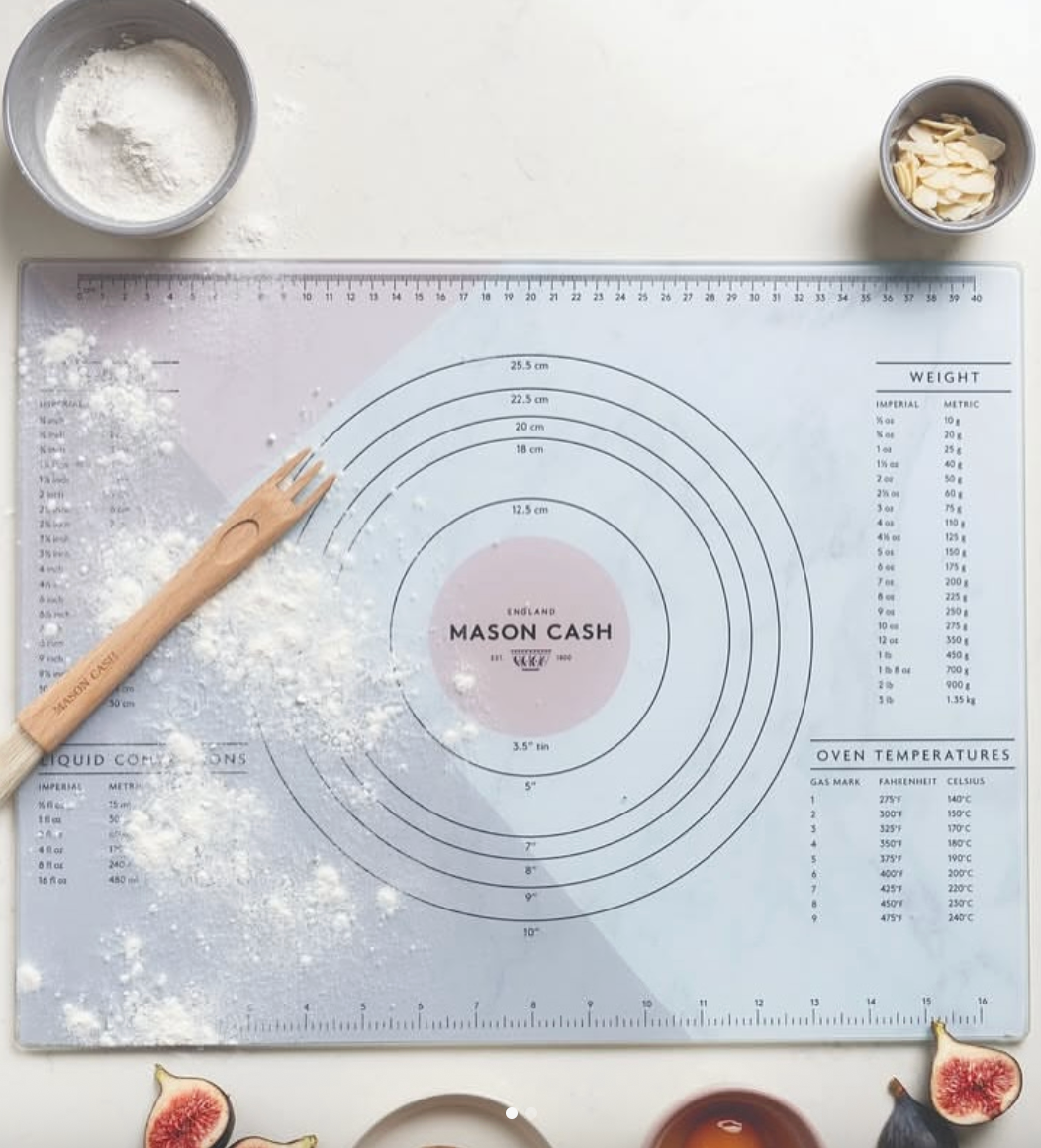 Mason Cash Glass Pastry Board