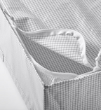 IKEA Storage Case, White/Grey, 71x51x18cm