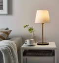 IKEA Table Lamp – Brass-Colour Base