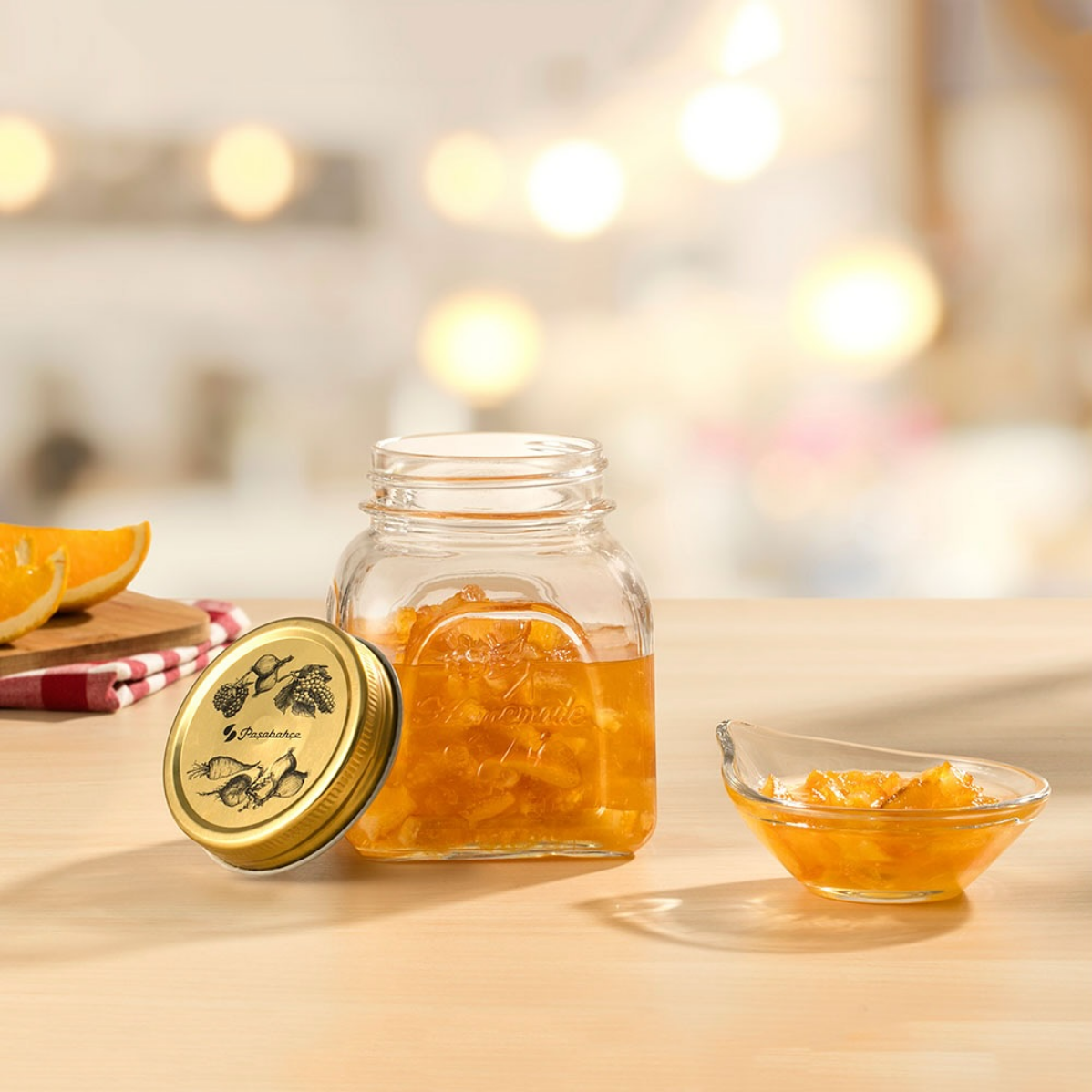 Pasabahce Homemade Glass Jar, 500ml – Set of 4