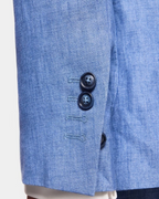 Hawes & Curtis Tailored Fit Denim Blue 1913 Linen Suit