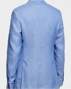Hawes & Curtis Tailored Fit Denim Blue 1913 Linen Suit