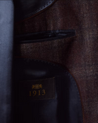 Hawes & Curtis Brown Check 1913 Blazer - LuxxeCoast