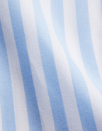 Hawes & Curtis Slim Fit Blue & White Bold Stripe Non-Iron Shirt