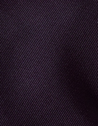Hawes & Curtis Plain Plum Repp Tie