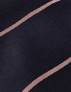 Hawes & Curtis Navy & Pink Stripe Repp Tie