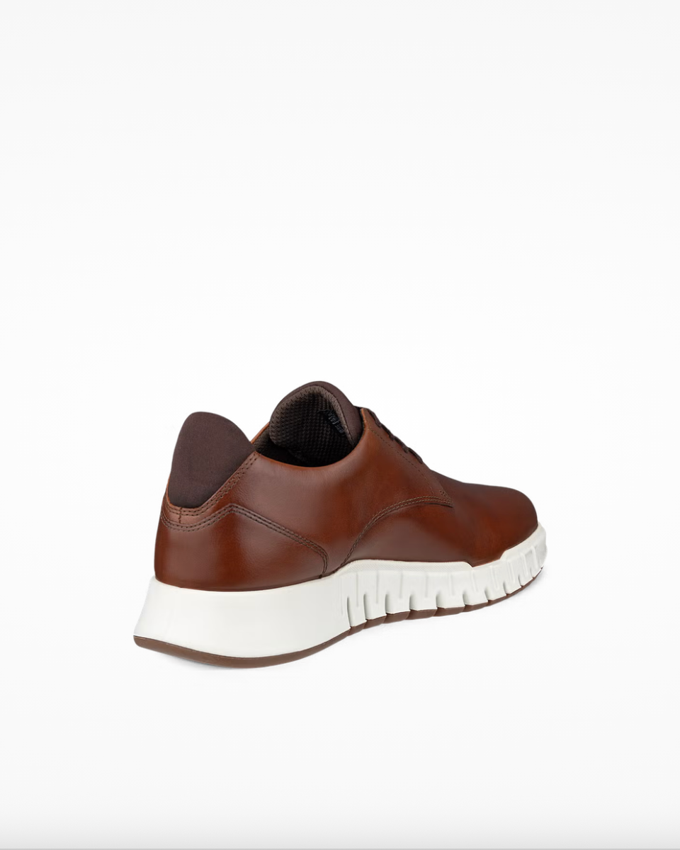 ECCO Gruuv Studio Men's Leather Slip-On – Brown