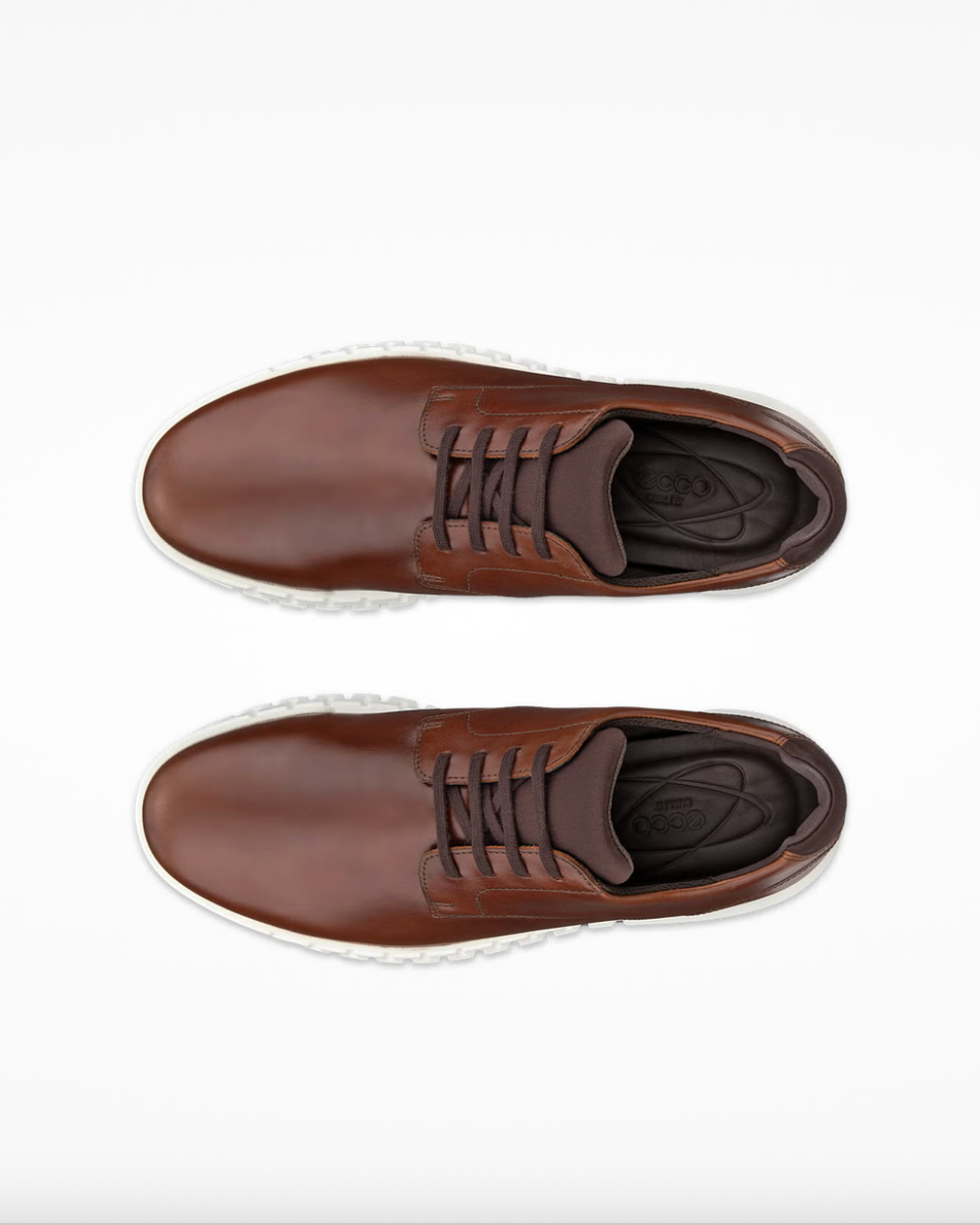 ECCO Gruuv Studio Men's Leather Slip-On – Brown