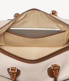 Aspinal of London Hudson Bag – Beach Stone Premium Pebble & Smooth Tan
