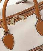 Aspinal of London Hudson Bag – Beach Stone Premium Pebble & Smooth Tan