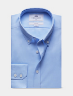Hawes & Curtis Blue Non-Iron Oxford Shirt