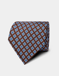 Hawes & Curtis Rust Foulard 1913 Tie