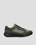 ECCO City Stride Men's Green Leather Trainer