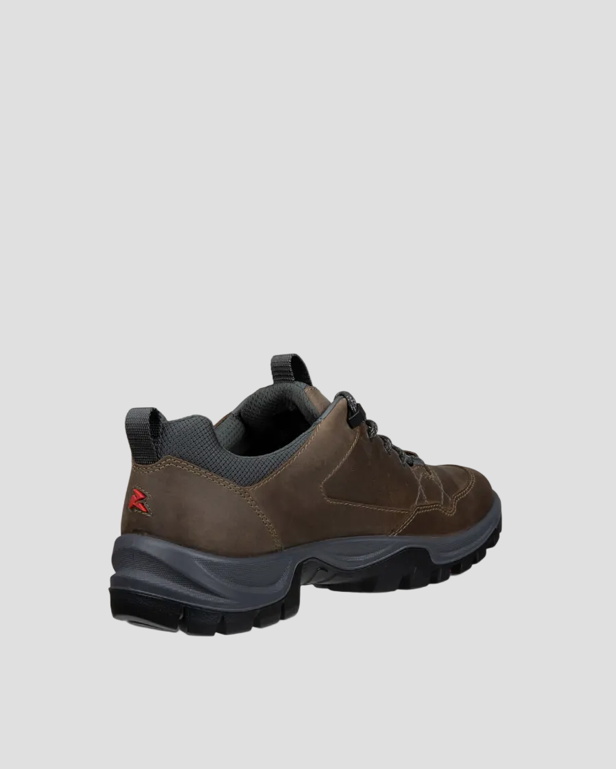 ECCO Receptor Trekk Men's Brown Nubuck Waterproof Hiking Shoe