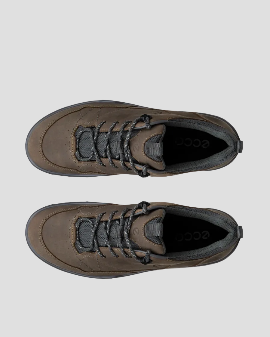 ECCO Receptor Trekk Men's Brown Nubuck Waterproof Hiking Shoe