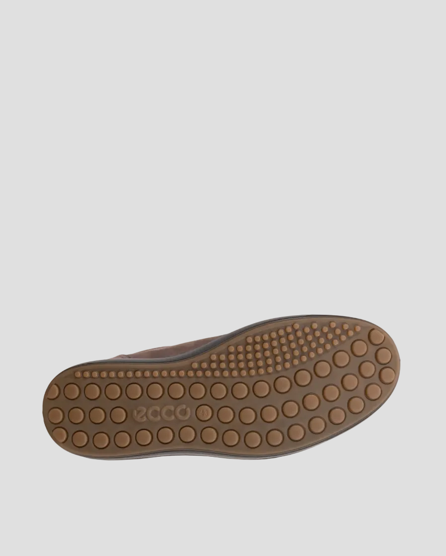 ECCO Soft 7 Men's Brown Nubuck Trainer