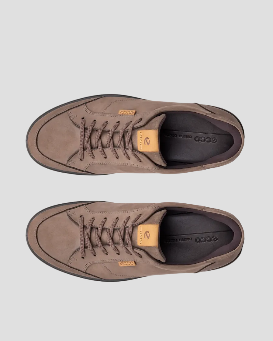 ECCO Soft 7 Men's Brown Nubuck Trainer
