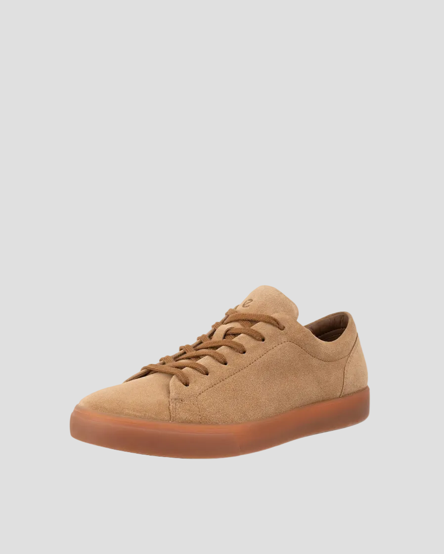 ECCO Soft 10 Men's Brown Suede Trainer