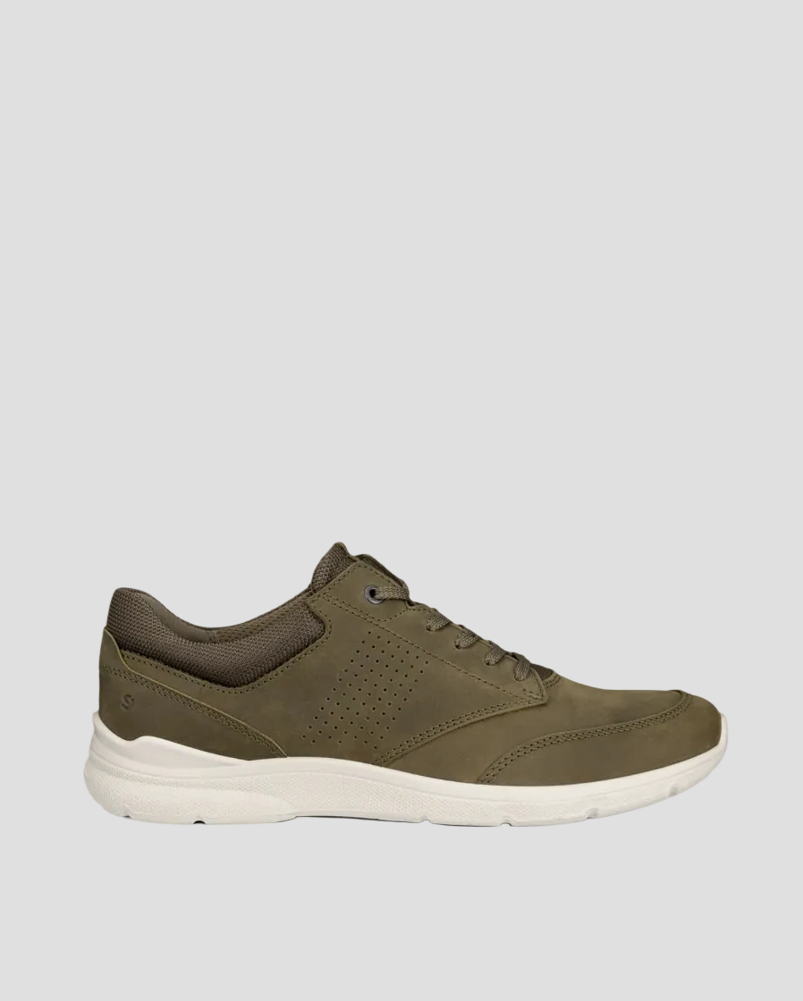 ECCO Irving Men's Green Nubuck Lace-Up Shoe