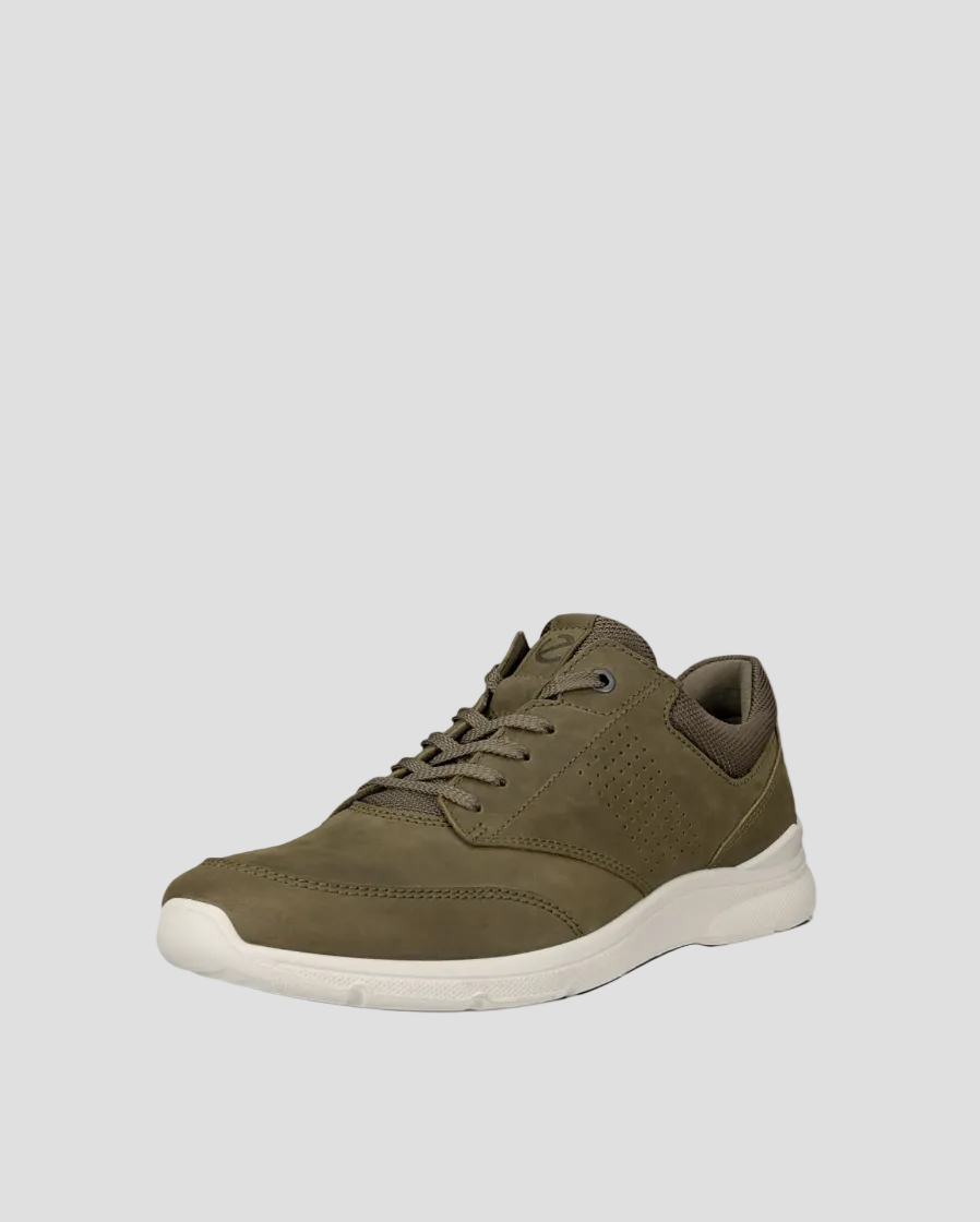 ECCO Irving Men's Green Nubuck Lace-Up Shoe