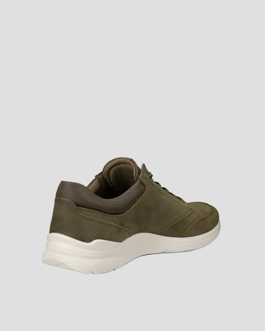 ECCO Irving Men's Green Nubuck Lace-Up Shoe