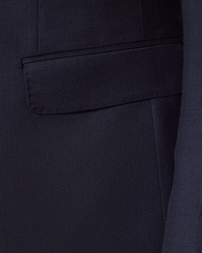 Hawes & Curtis Slim Fit Navy Birdseye Suit