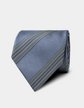 Hawes & Curtis Blue Reverse Stripe 1913 Tie