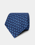 Hawes & Curtis Navy & Blue Mini Square 1913 Tie