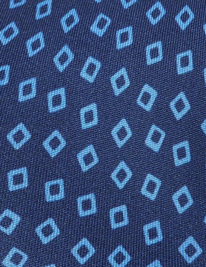 Hawes & Curtis Navy & Blue Mini Square 1913 Tie