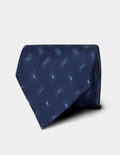 Hawes & Curtis Navy & Blue Rectangle Geo 1913 Tie