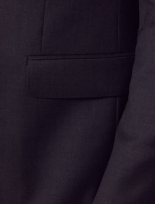 Hawes & Curtis Slim Fit Charcoal Twill Suit
