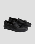 Vans Skate Loafer Leather Shoes - Black