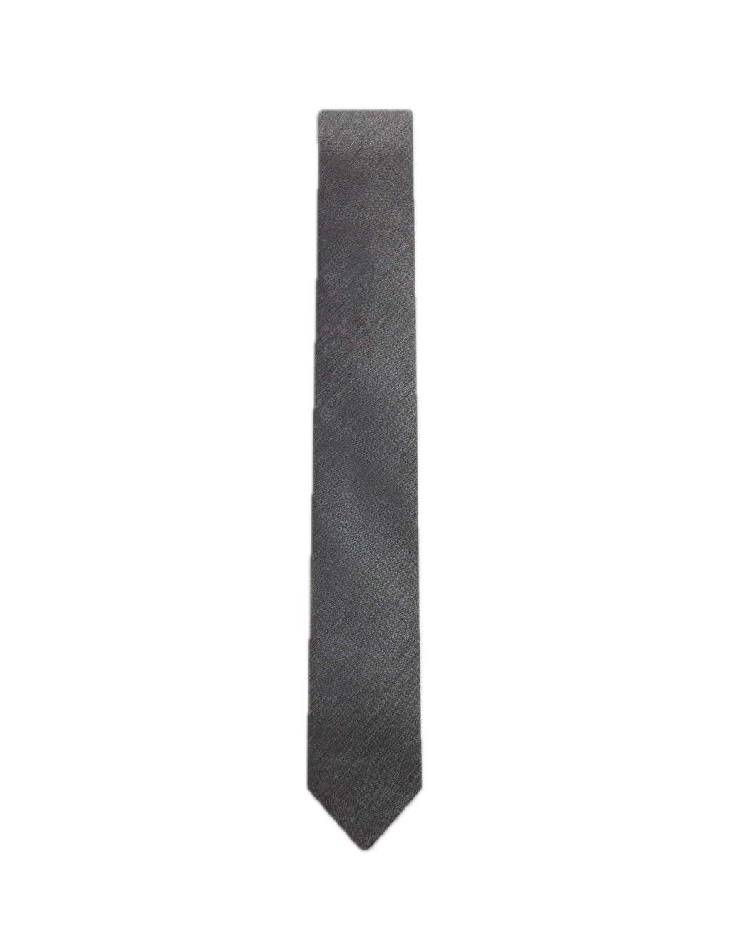 Ted Baker Heathered Weave Wool Silk Tie