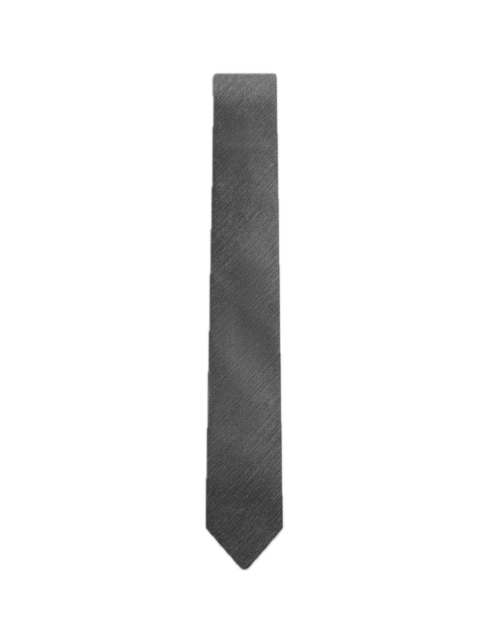 Ted Baker Heathered Weave Wool Silk Tie