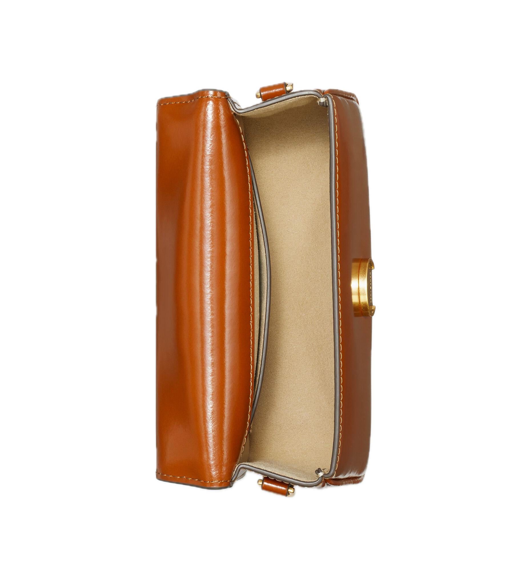 Tory Burch Small Robinson Spazzolato Top-Handle Bag
