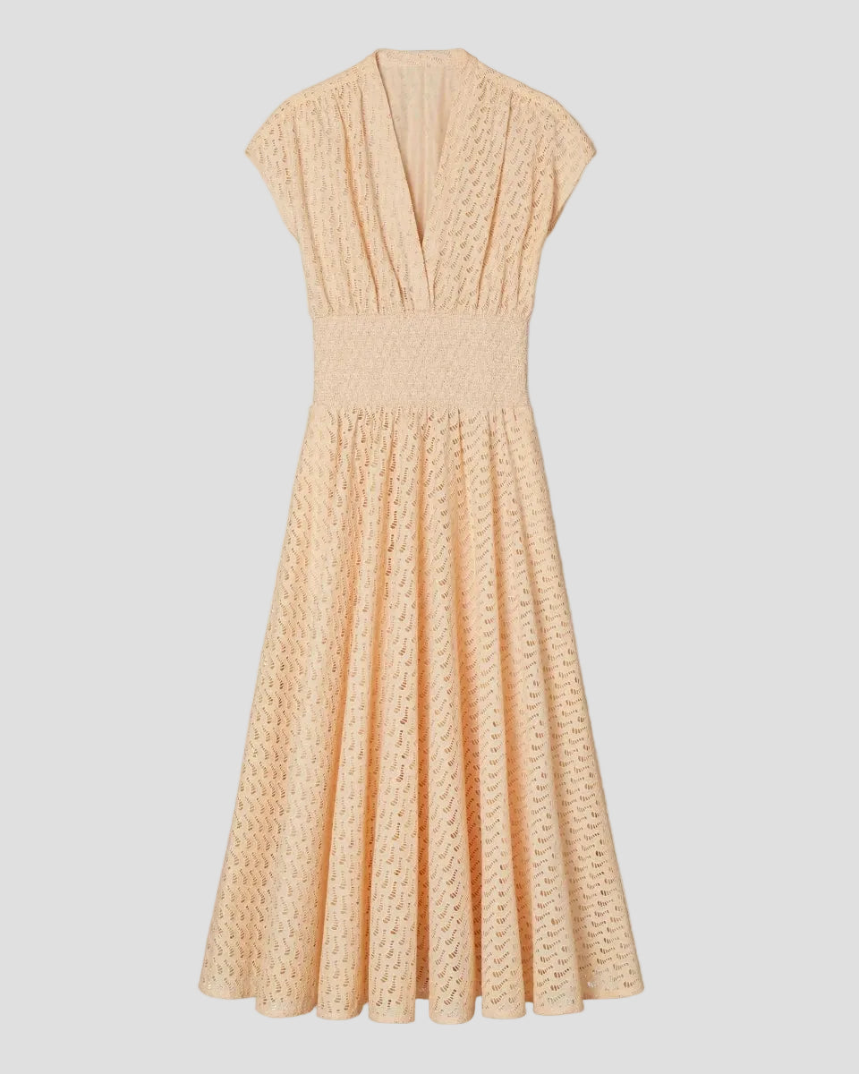 Tory Burch Embroidered Cotton Dress