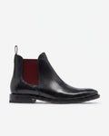 Oliver Sweeney Polished Leather Chelsea Boots – Black