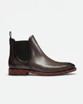 Oliver Sweeney Antiqued Leather Chelsea Boots – Dark Grey