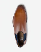 Oliver Sweeney Polished Leather Chelsea Boots – Tan