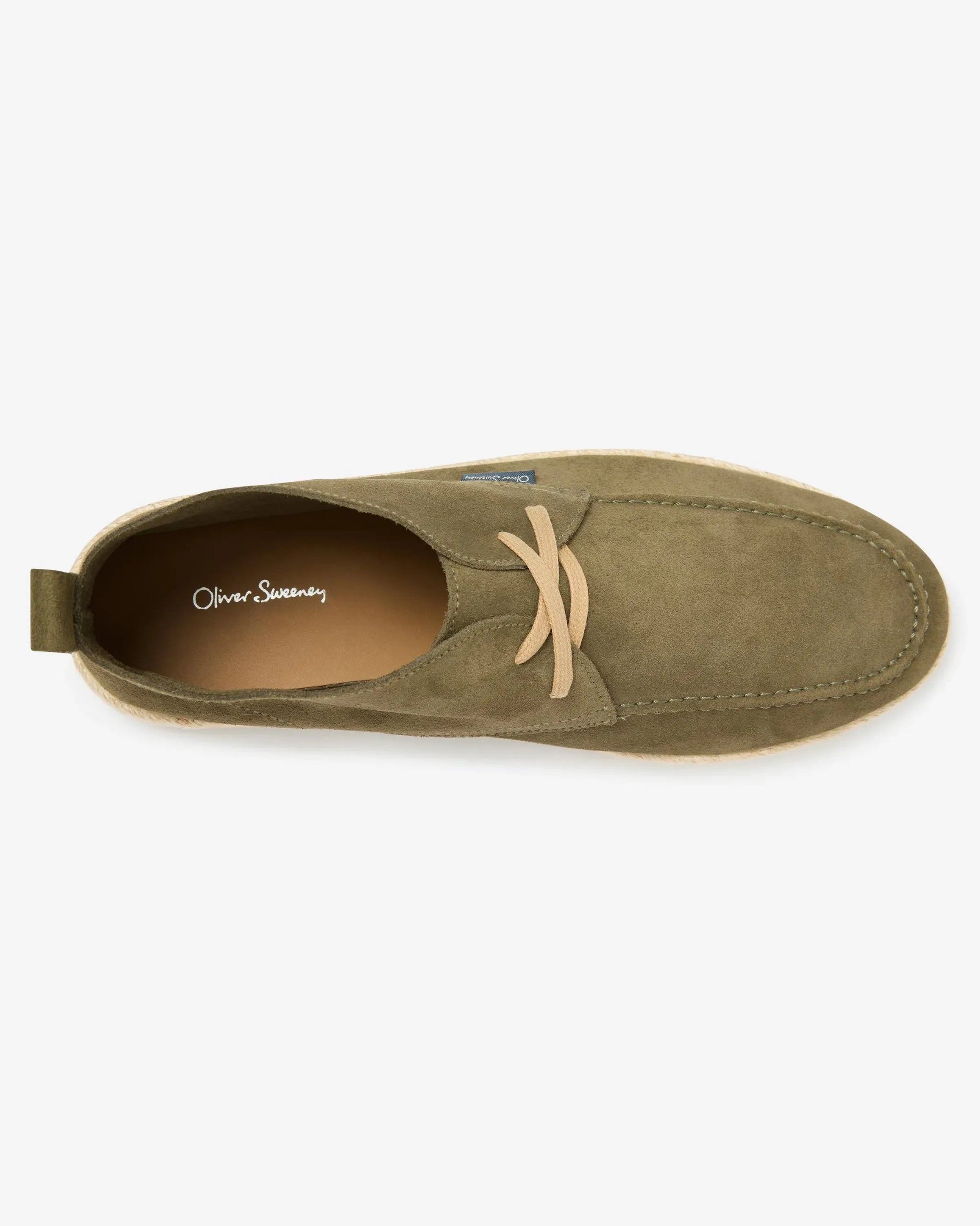 Oliver Sweeney Calf Suede Chukka Espadrilles