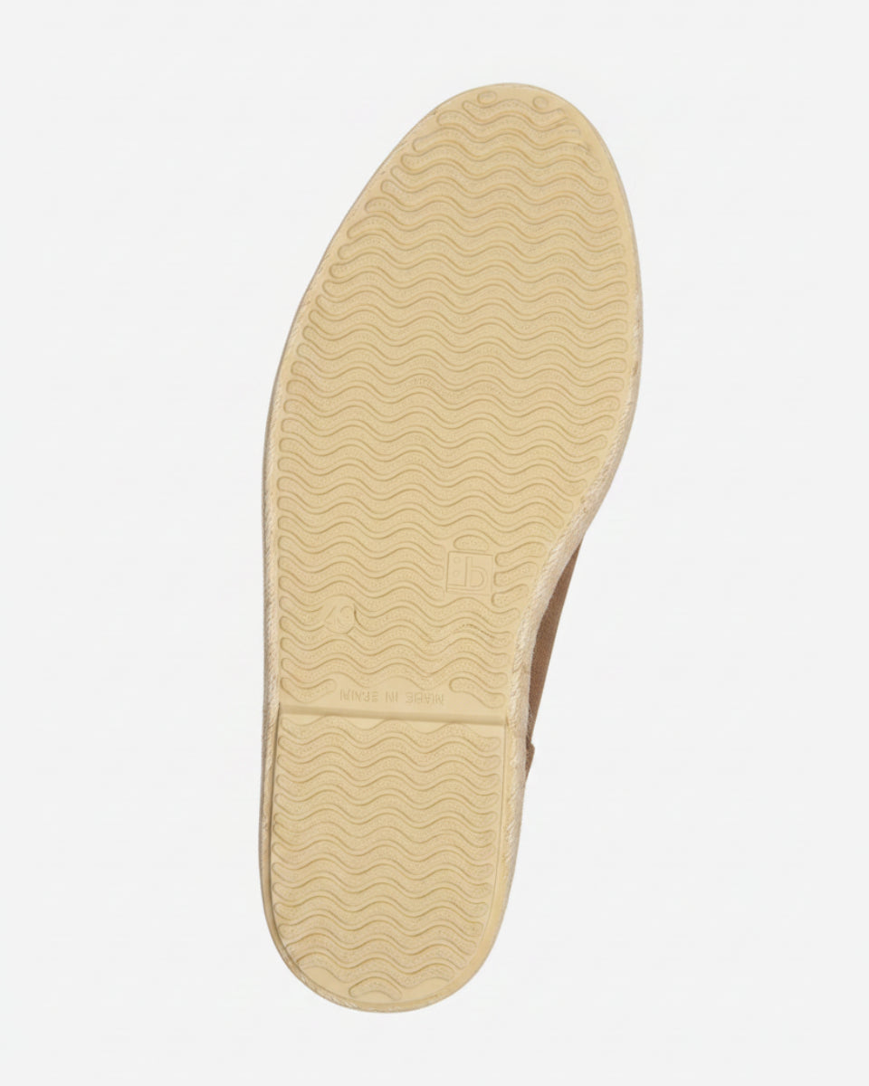 Oliver Sweeney Calf Suede Chukka Espadrilles – Taupe