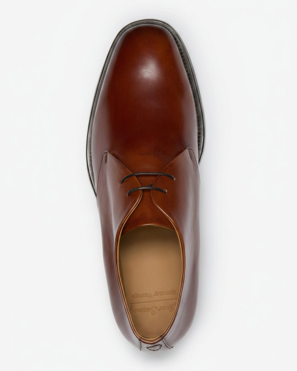 Oliver Sweeney Antiqued Calf Leather Chukka Boots